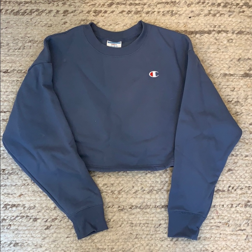 Urban Outfitters Champion Cropped Crewneck